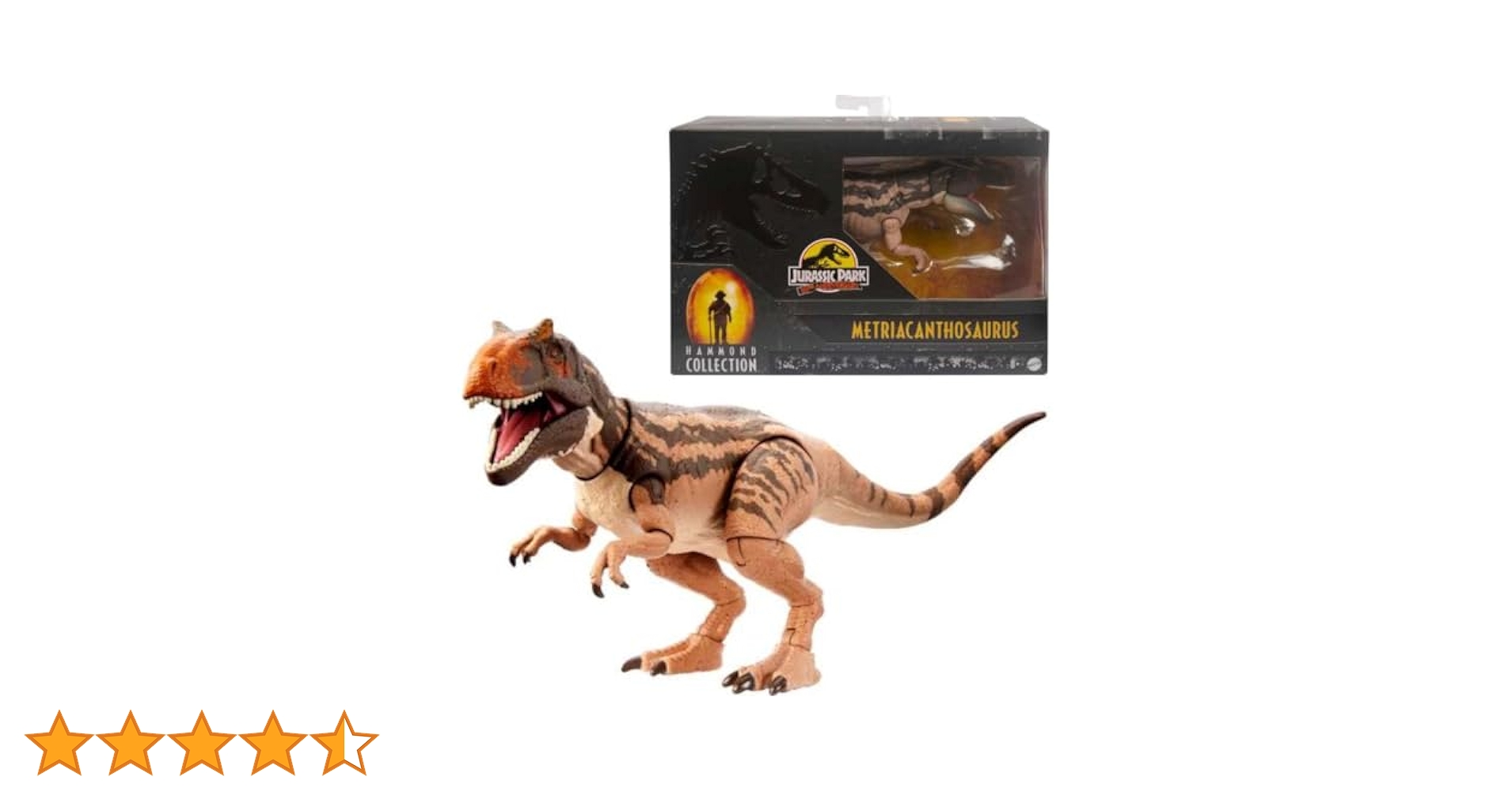 未開封● メトリアカントサウルス ハモンドコレクション ジュラシック ワールド Amazon.co.jp: Mattel (マテル) ジュラシックワールド